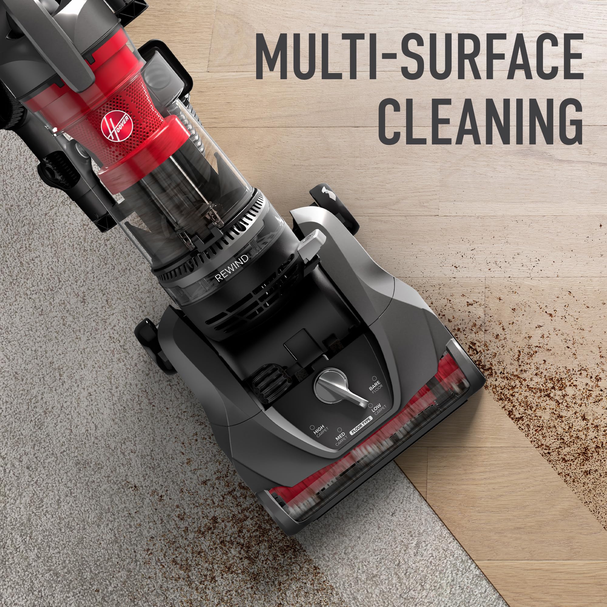 Hoover Rewind Pet Vacuum - Automatic Cord & Powerful Suction -3 Hoover Rewind Pet Vacuum - Automatic Cord & Powerful Suction -3