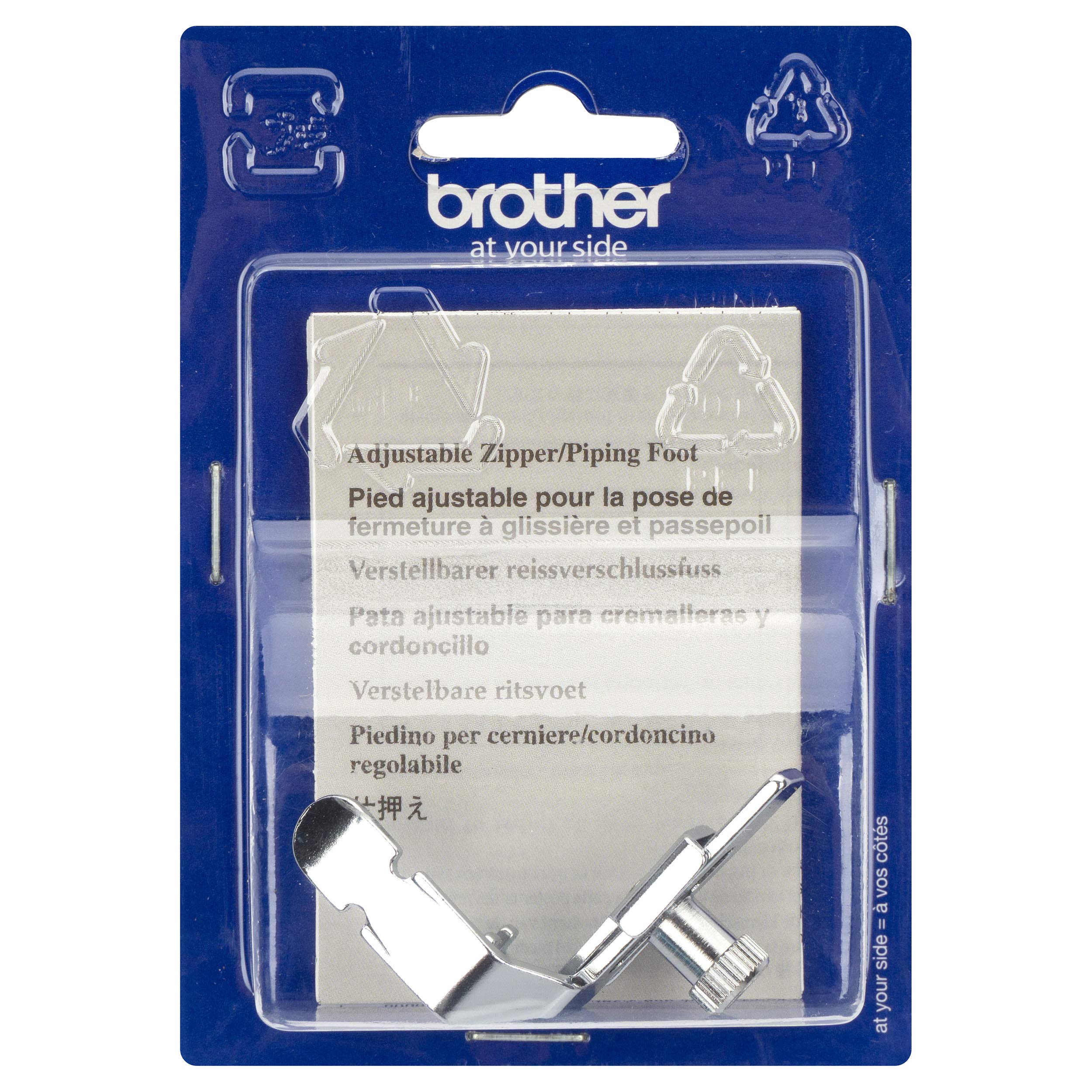 Tbest Pied-de-biche Pour Fermeture éclair Lot De 4 Pieds Presseurs à