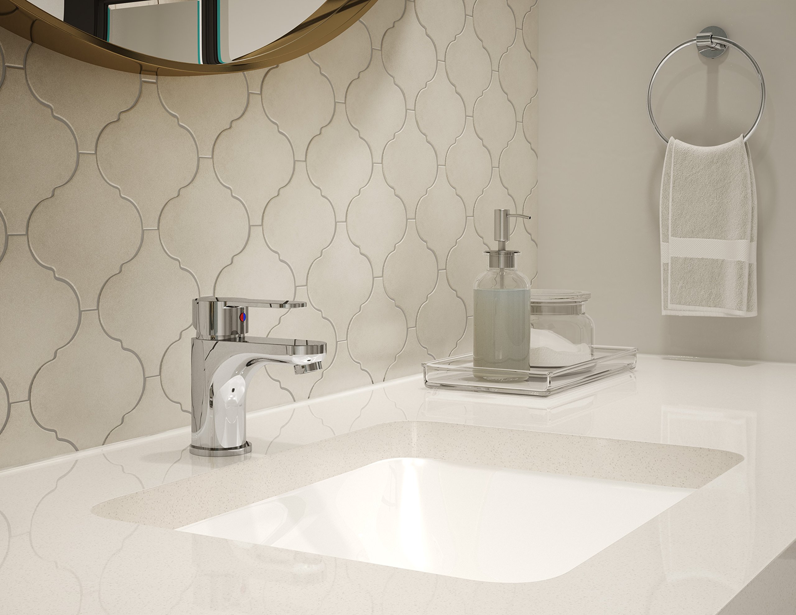 Symmons SLS-6712-1 5 Identity Single Hole Single-Handle Bathroom Faucet with Drain Assembly in Polished Chrome 1 5 GPM — view 2