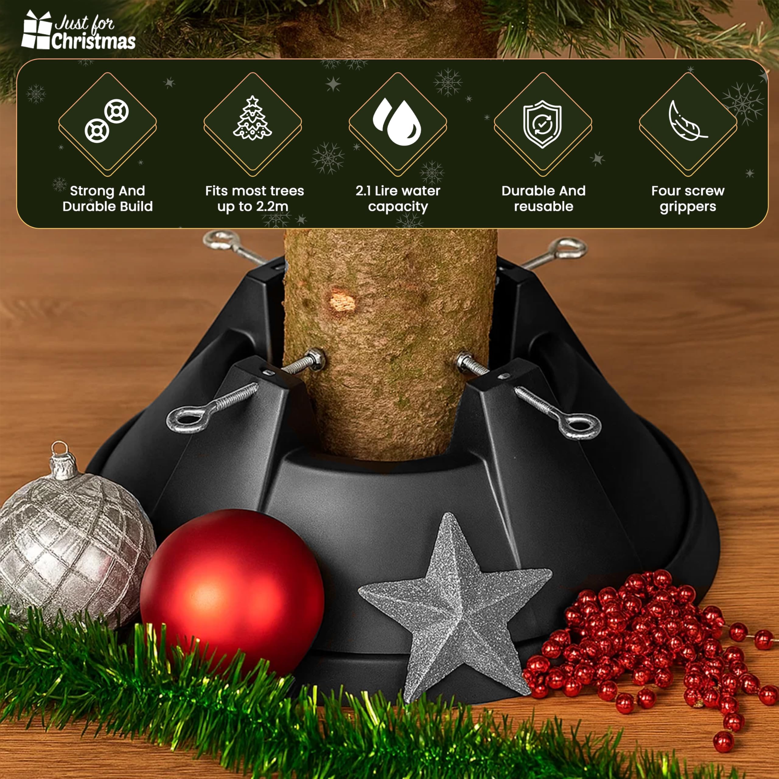 Rotating Live Christmas Tree Stand