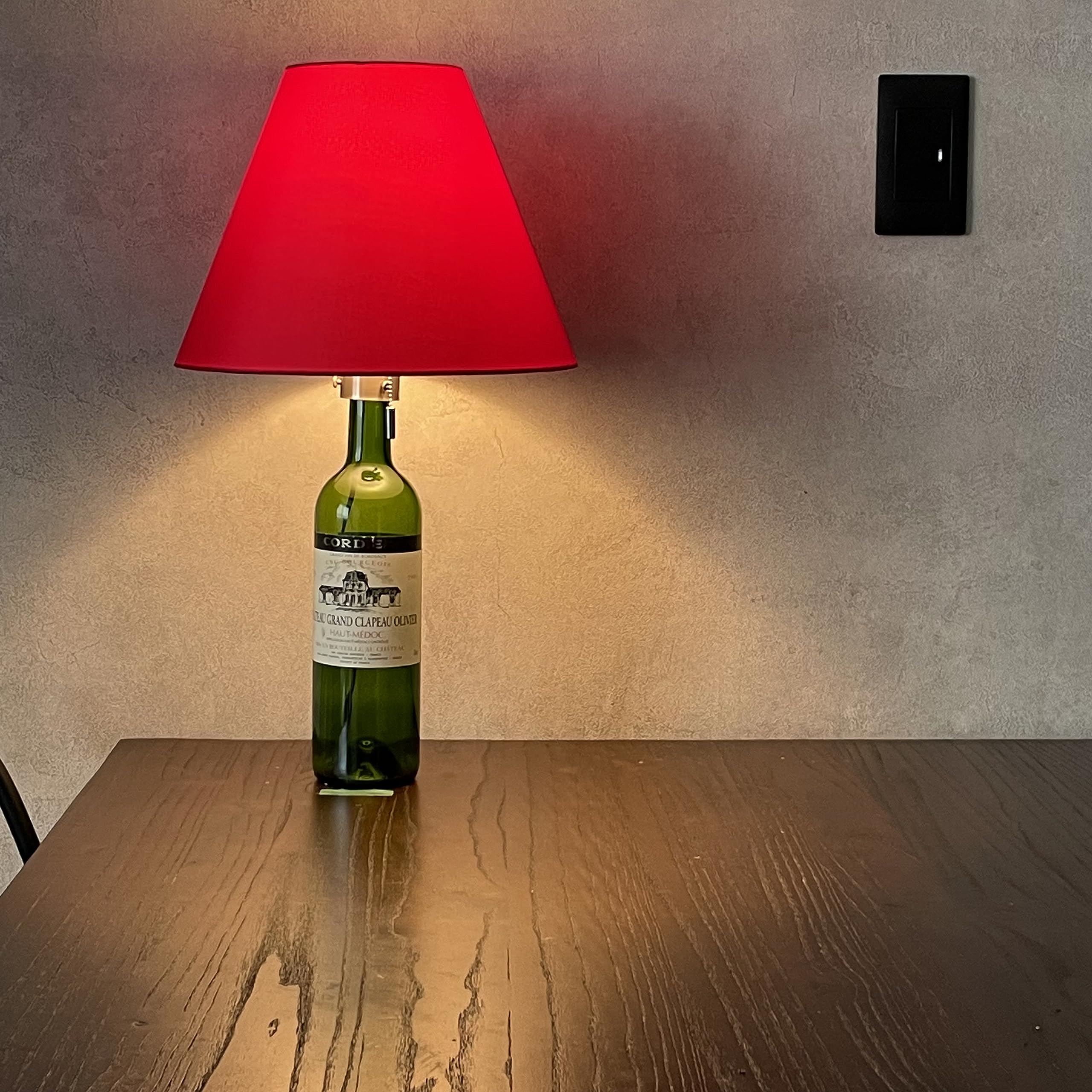 Amazon.co.jp: NEW ボトルランプキット ランプシェード と