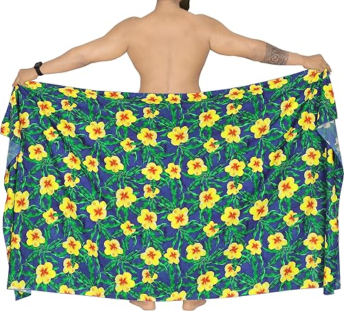 Miniatura 5 de HAPPY BAY Men's Pareo Bath Swim Sarong Wraps