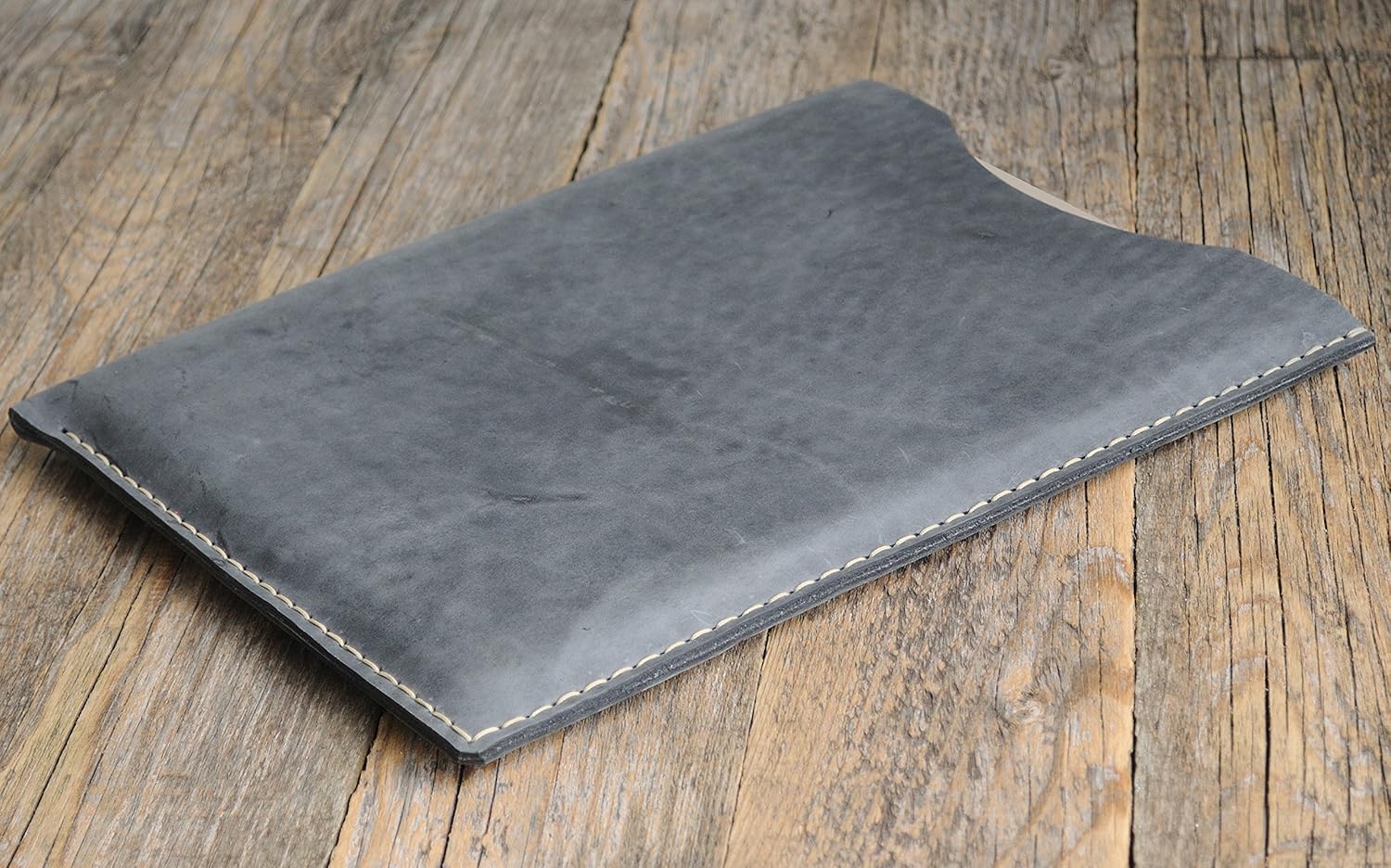 Leather tablet cover is compatible with Xiaomi Mi Pad, 2, monogrammed case, personalized sleeve, hand sewn rought vintage style bag