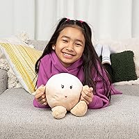 Vista 3 de Celestial Buddies Venus Buddy 10" Soft Stuffed Plush, Embroidered Features, Fun Planet Facts Tag for Kids – STEM Learning, Educational Gift