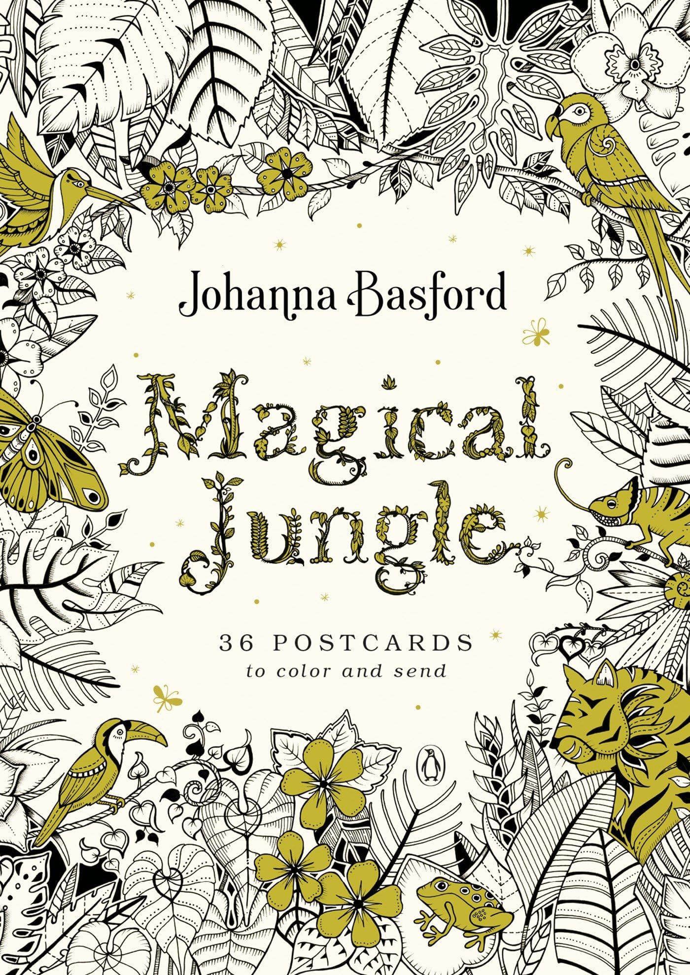Random House Books for Young Readers Magical Jungle: 36 Postcards to Color and Send