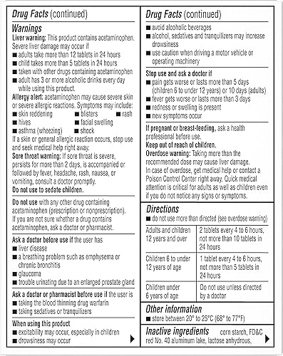 Miniatura 2 de Coricidin HBP Cold  Flu Tablets 20 ea paquete de 4