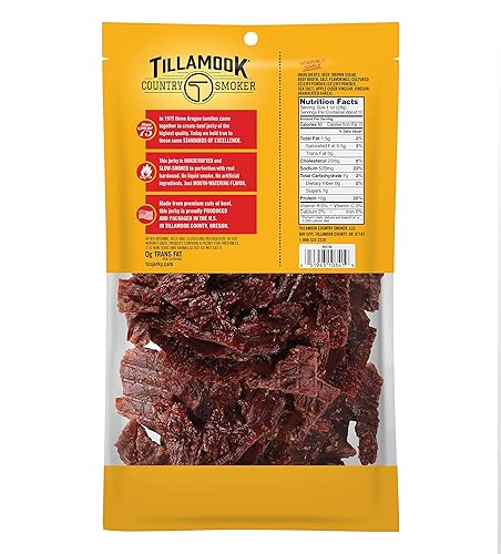 Miniatura 6 de Tillamook Country Smoker Tarro de pepperoni (20 unidades) y cecina de ternera de dólar de plata ahumada de madera real Tillamook