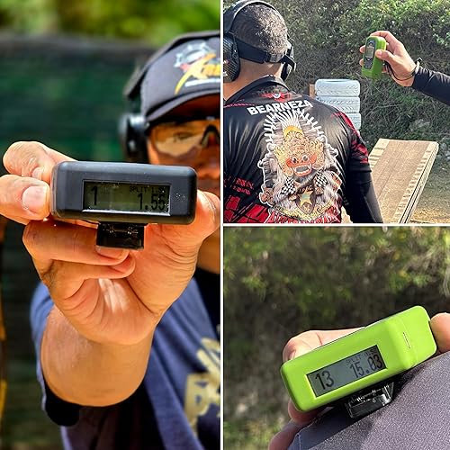 Miniatura 8 de Shot Timer with Belt Clip - 2025 Upgraded Shot Timer for Shooting Competition, Dry Fire Practice, Ideal for IPSC, IDPA, USPSA