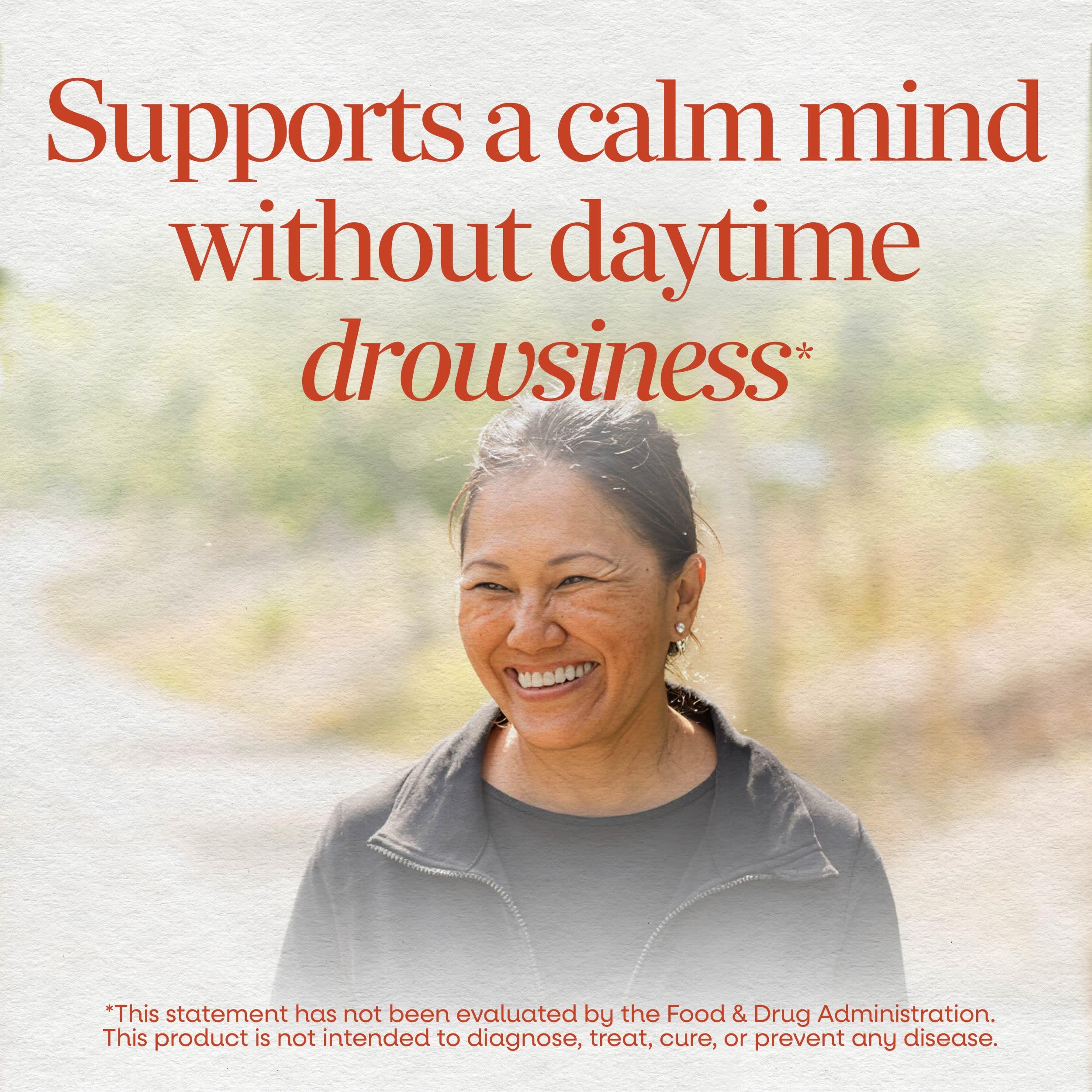 Nature's Way L-Theanine, Stress Relief*, Relaxation Support*, 60 ct — Amazon image 3
