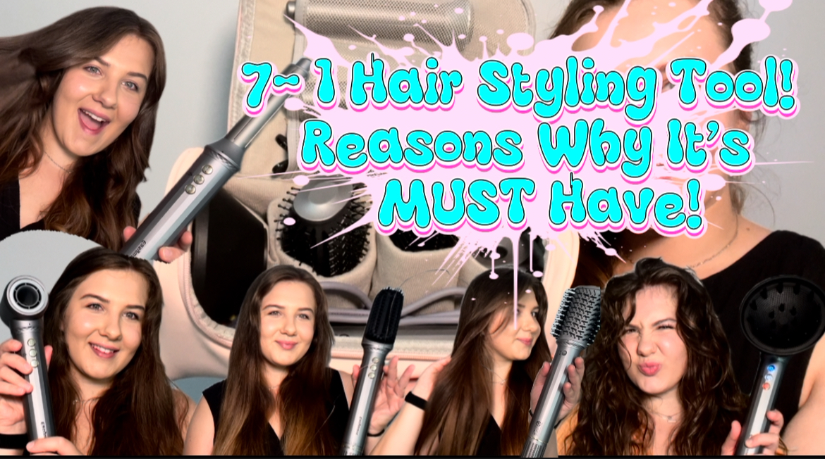 Watch To See All The Styling Options This 7-1 Hair Tool Has