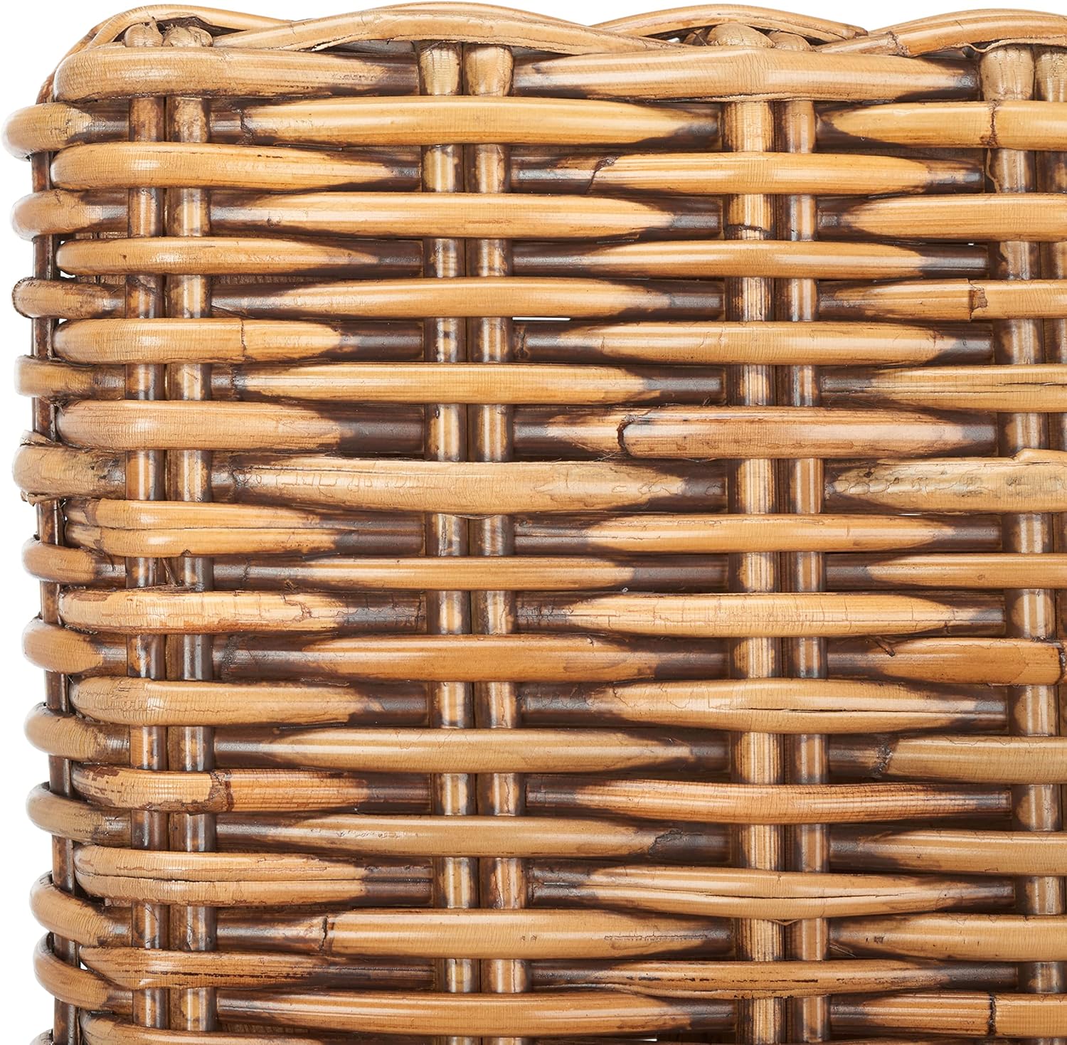 Safavieh Home Tobie Honey Brown Wash Rattan 24-inch Counter Stool