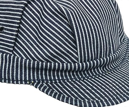【USA製】NEWYORK HAT ヒッコリーデニム　XL USA製】NEWYORK HAT ヒッコリーデニム XL - メルカリ