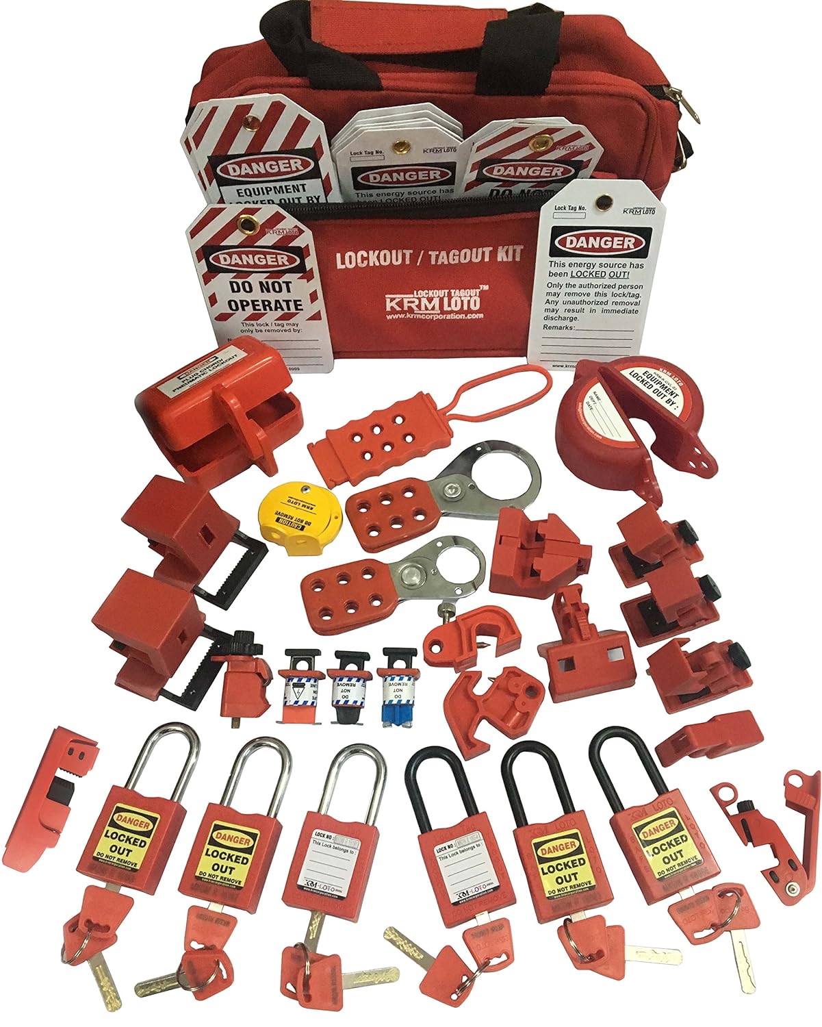 Loto – OSHA Lockout TAGOUT Electrical KIT