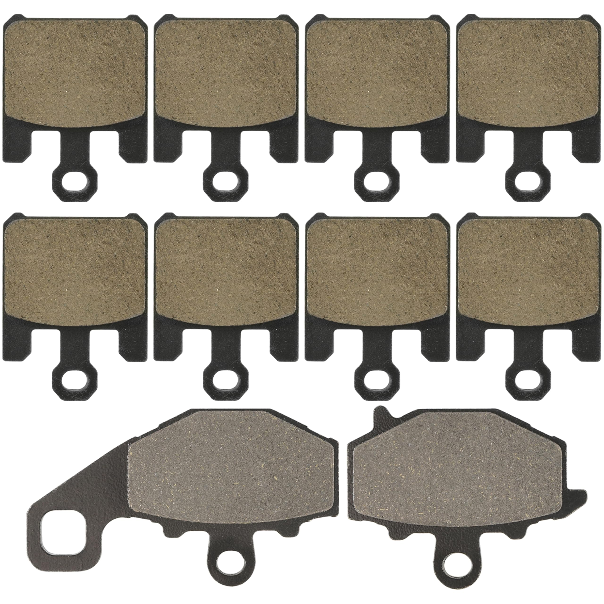 シックスパッド Amazon.com: Caltric Front & Rear Brake Pads Compatible with