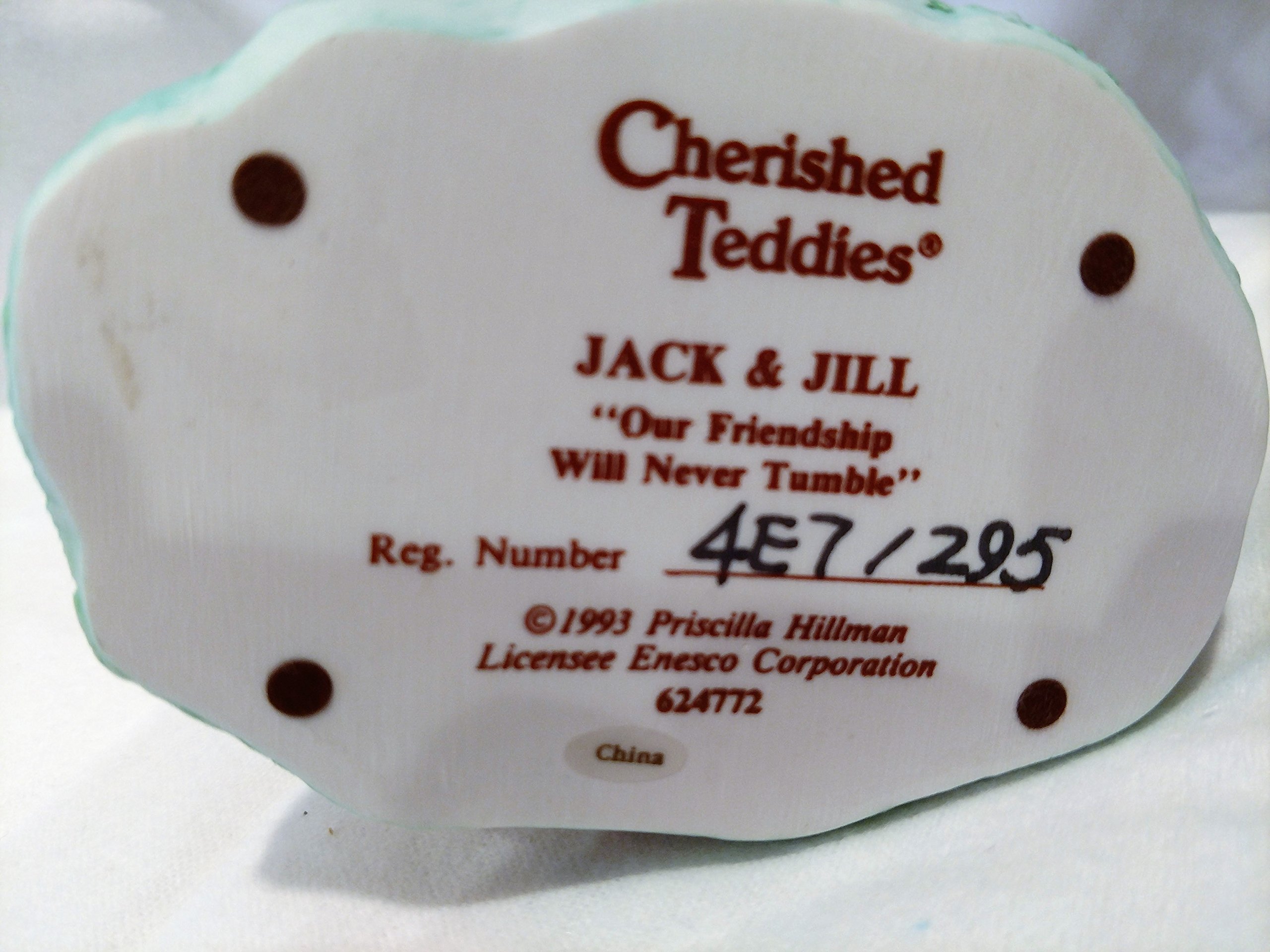 Amazon.com: Cherished Teddies Jack and Jill 