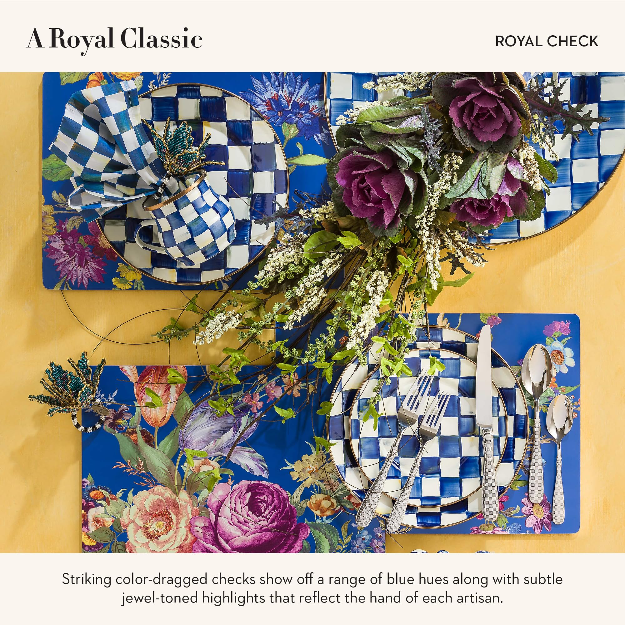 Amazon.com | MACKENZIE-CHILDS Enamel Dinner Plate