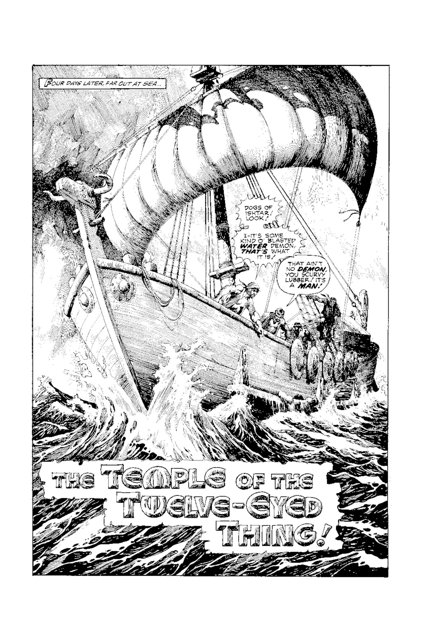 The Savage Sword of Conan the Original Comics Omnibus 6
