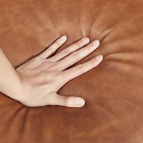 Miniatura 45 de Yaheetech Silla decorativa, silla de sala de estar de mediados de siglo, silla auxiliar moderna de tela de lino con respaldo alto para sala de