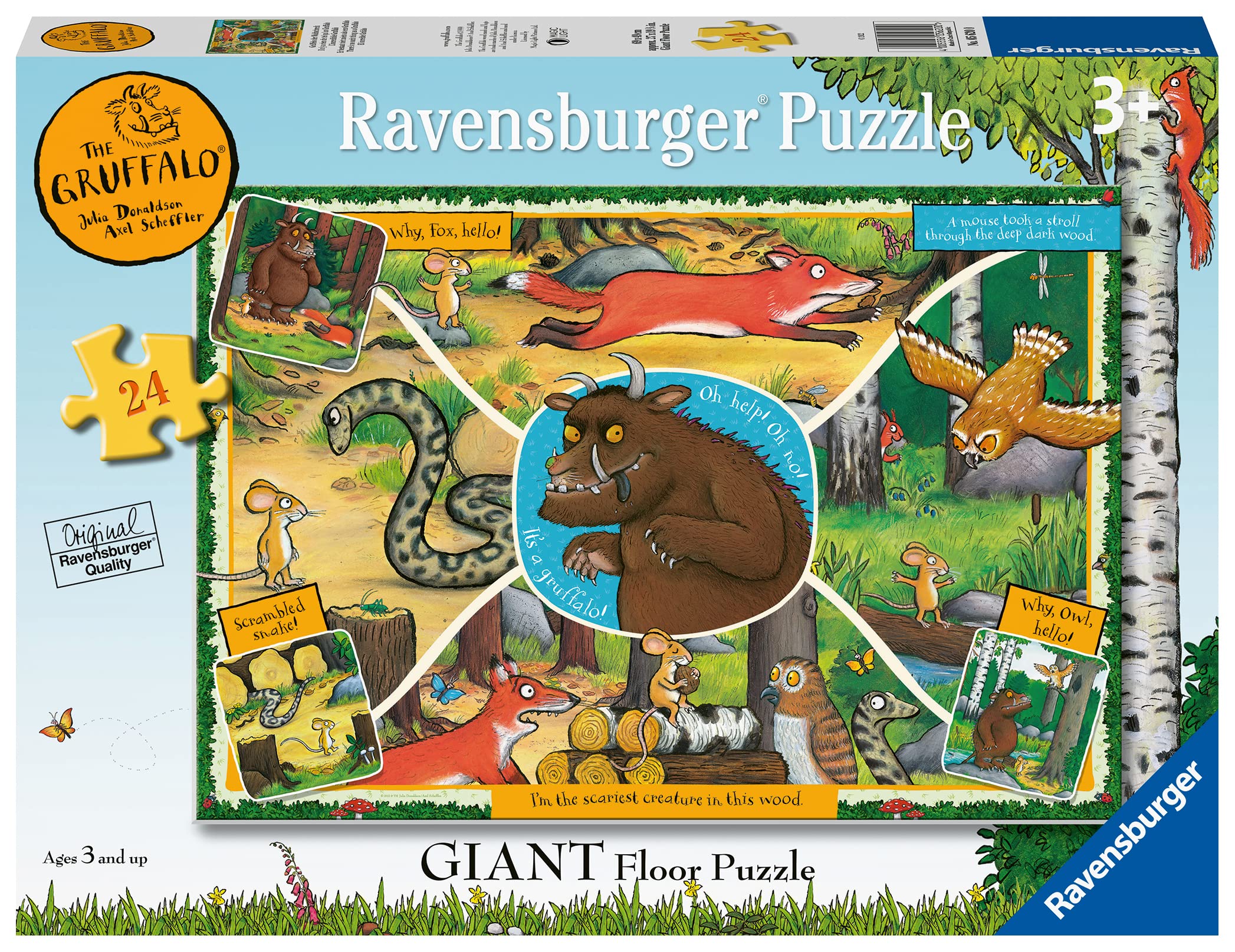 Ravensburger The Gruffalo 24 Piece Giant Floor Jigsaw Puzzle