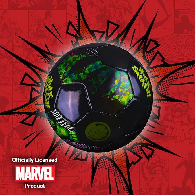 Balón de fútbol infantil Capelli Sport Marvel Hulk tamaño 3 miniatura 7