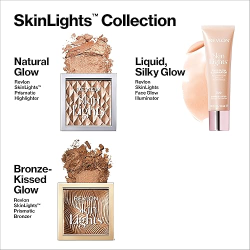 Miniatura 5 de Revlon Skinlights - Iluminador de brillo facial, bronceador líquido, brillo amanecer, 1 onza líquida