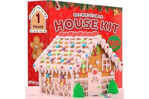 Holiday Cheer: BIG Gingerbread House Kit For Unforgettable Family Fun