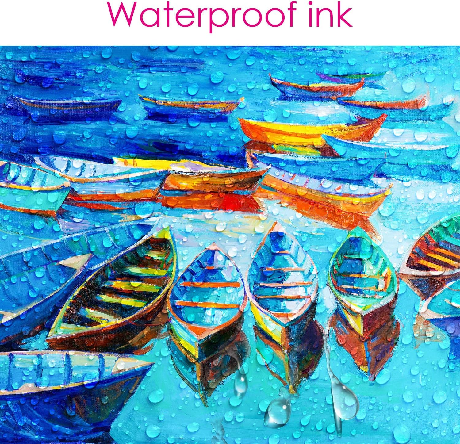 18 Colors Metallic Marker Pens, 0.7 mm Extra Fine Point Paint Pen, Metallic Painting Pens, Metallic Permanent Markers for Cards Writing Signature Lettering : Office Products