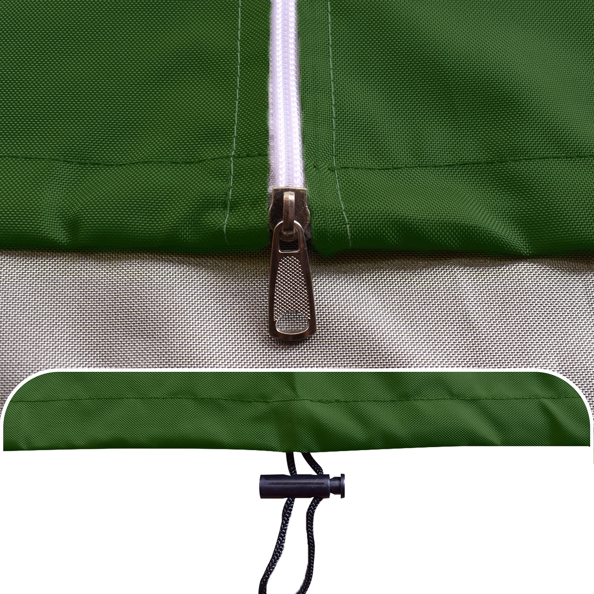 SoGuDio Copertura da Tavolo da Ping Pong，Impermeabile，Parasole，Polvere，Protezione Globale （Verde Scuro）