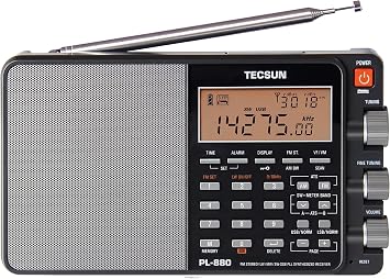 Tecsun PL-880 World Receiver Radio AM FM SW LW SSB DSP 30014N