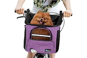 PetAmi Premium Bicycle Basket for Your Furry Copilot
