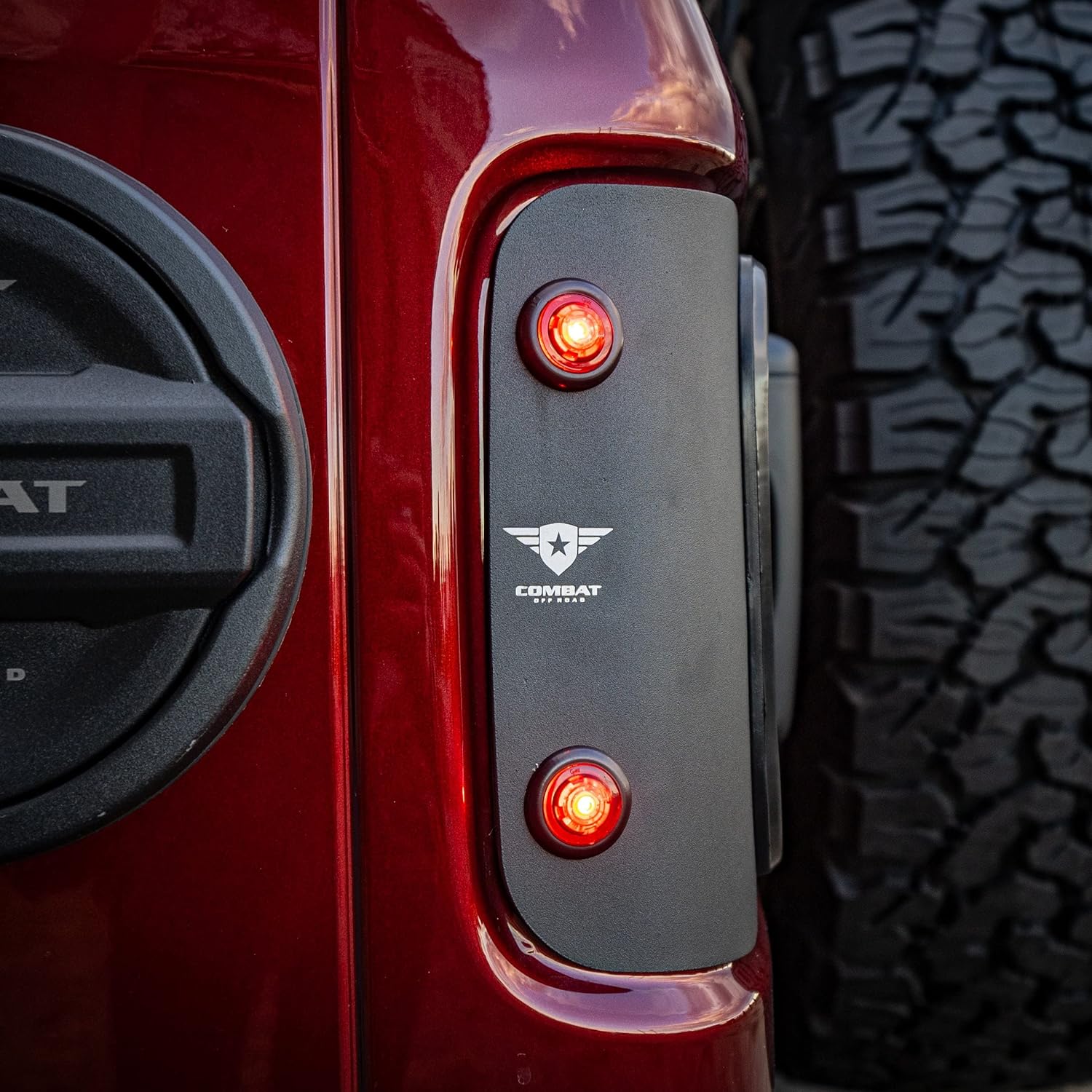 Tail Gunner LED Tail Lights Compatible with Jeep JL/JLU - Flush Mount, SAE/DOT Approved