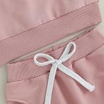 Toddler Baby Daddys Girl 2 Piece Outfits Long Sleeve Letter Print Sweatshirt & Pants Fall Winter Baby Clothes