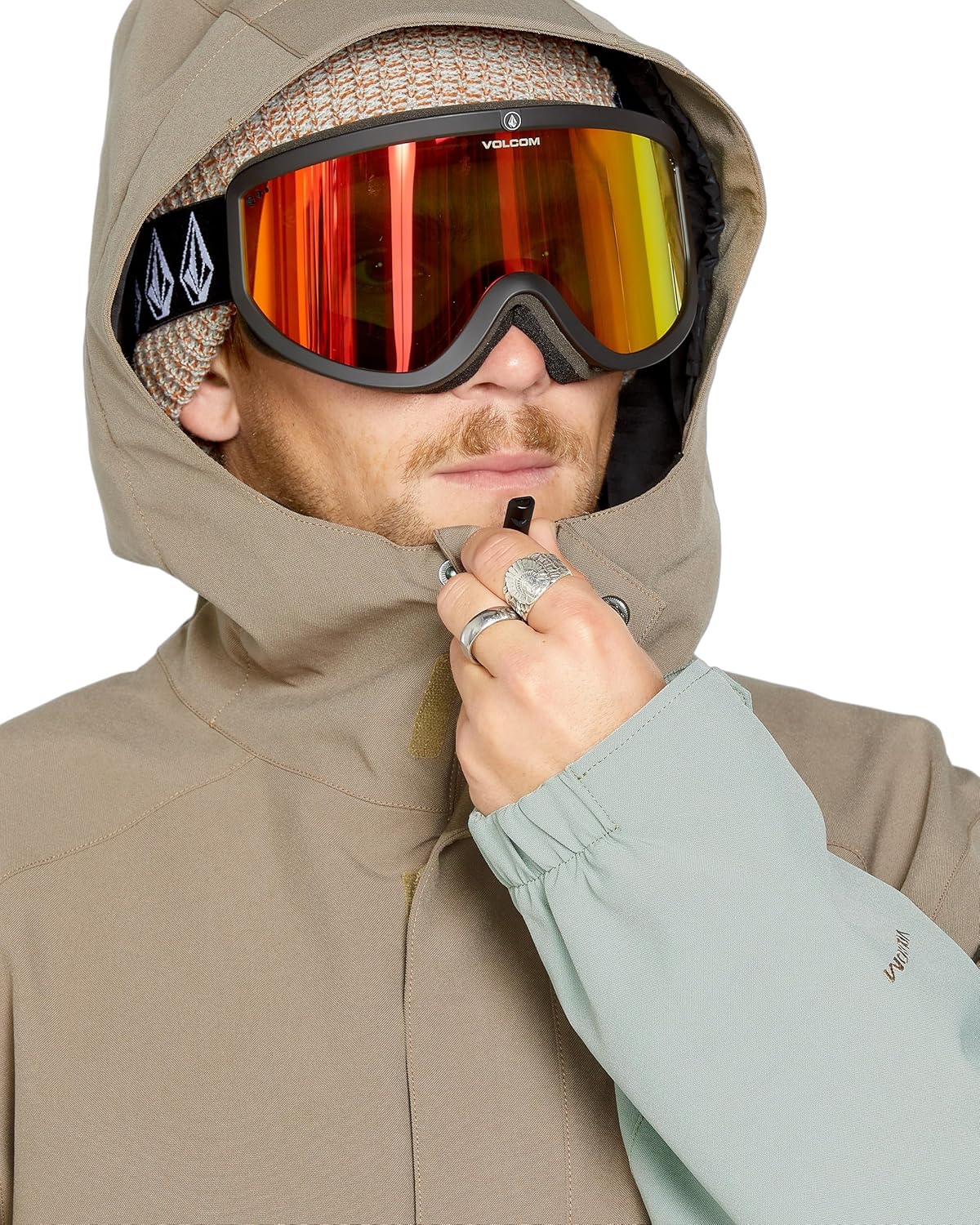Volcom Men's Brighton Hooded Snowboard Ski Winter Jacket - Image 3