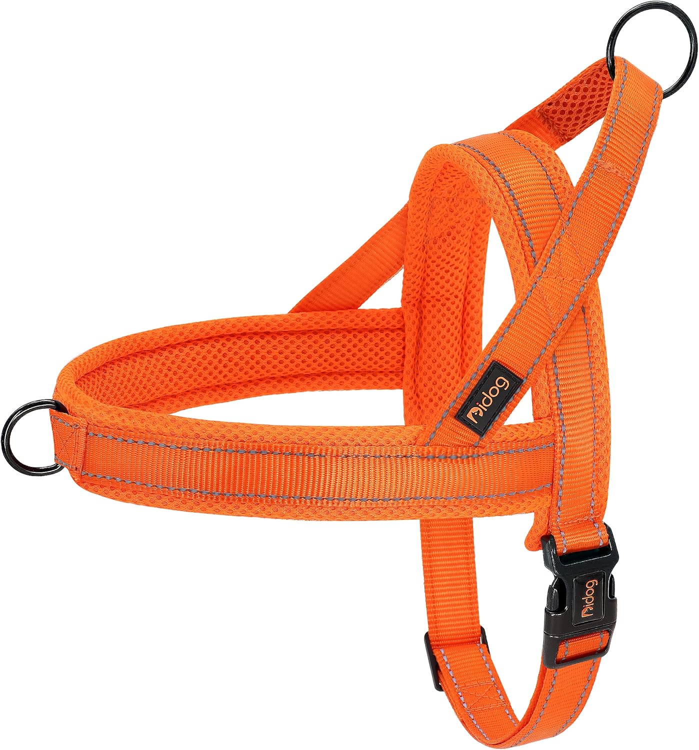 Didog Soft Flannel Padded Dog Vest Harness,Escape Proof