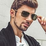 SUNGAIT Men's Polarized Sunglasses Durable Metal Frame for Fishing Driving Golf