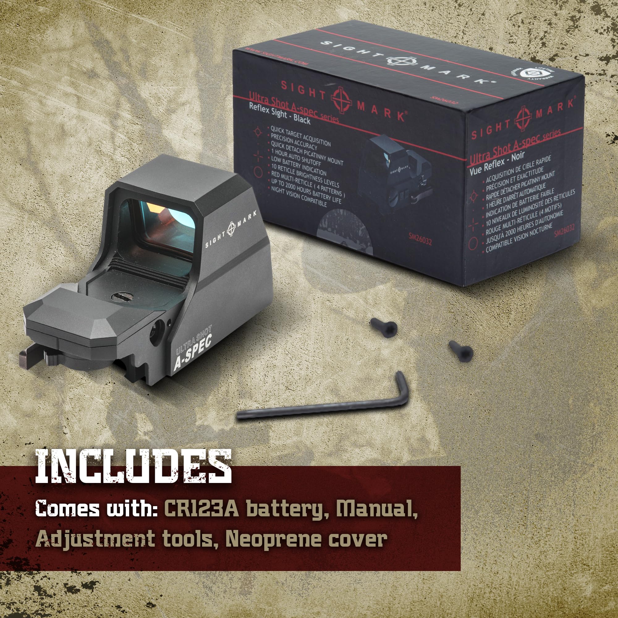 Sightmark Ultra Shot A-Spec Reflex Sight, Spotting Scopes