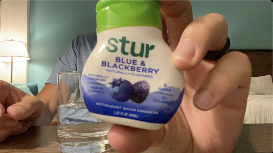 Taste Test: Stir  Blue & Blackberry Liquid Water Enhancer