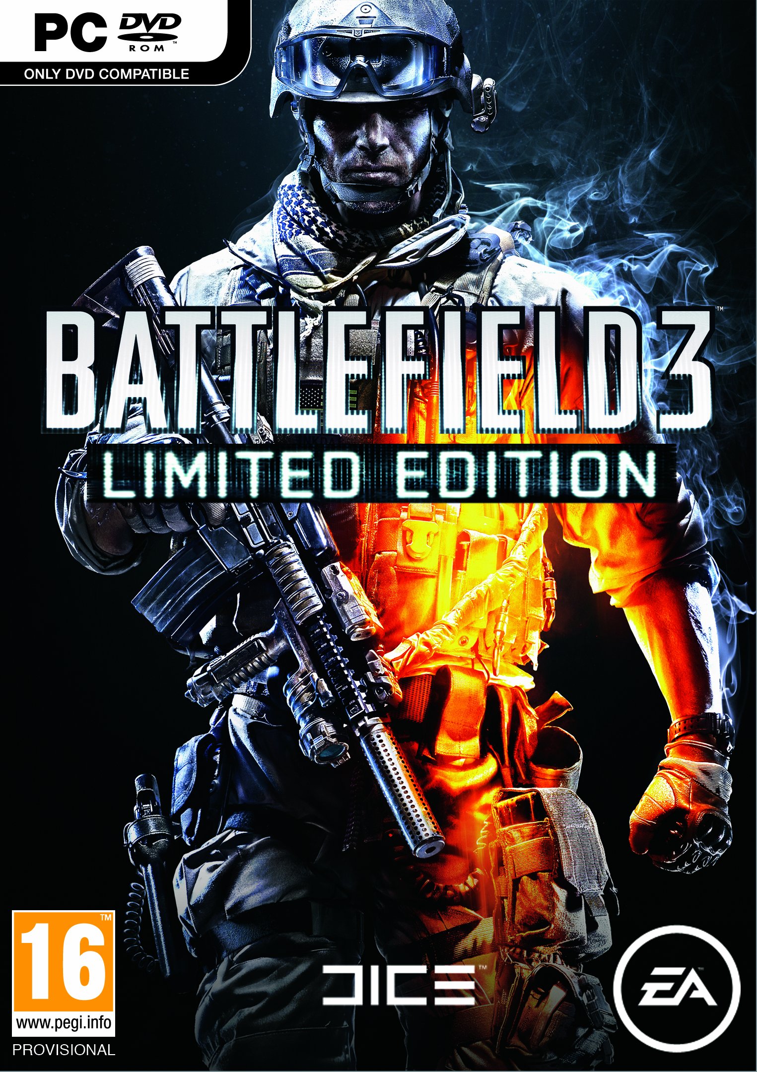 Electronic Arts Battlefield 3 Limited edition, PC vídeo - Juego (PC, PC, FPS (Disparos en primera persona), M (Maduro))