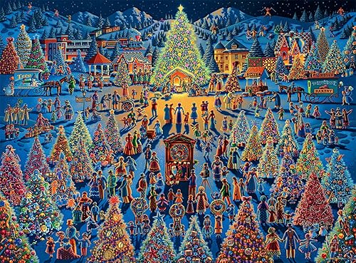 Miniatura 4 de Buffalo Games - Terry Redlin - Trimming the Tree - Rompecabezas de 1000 piezas