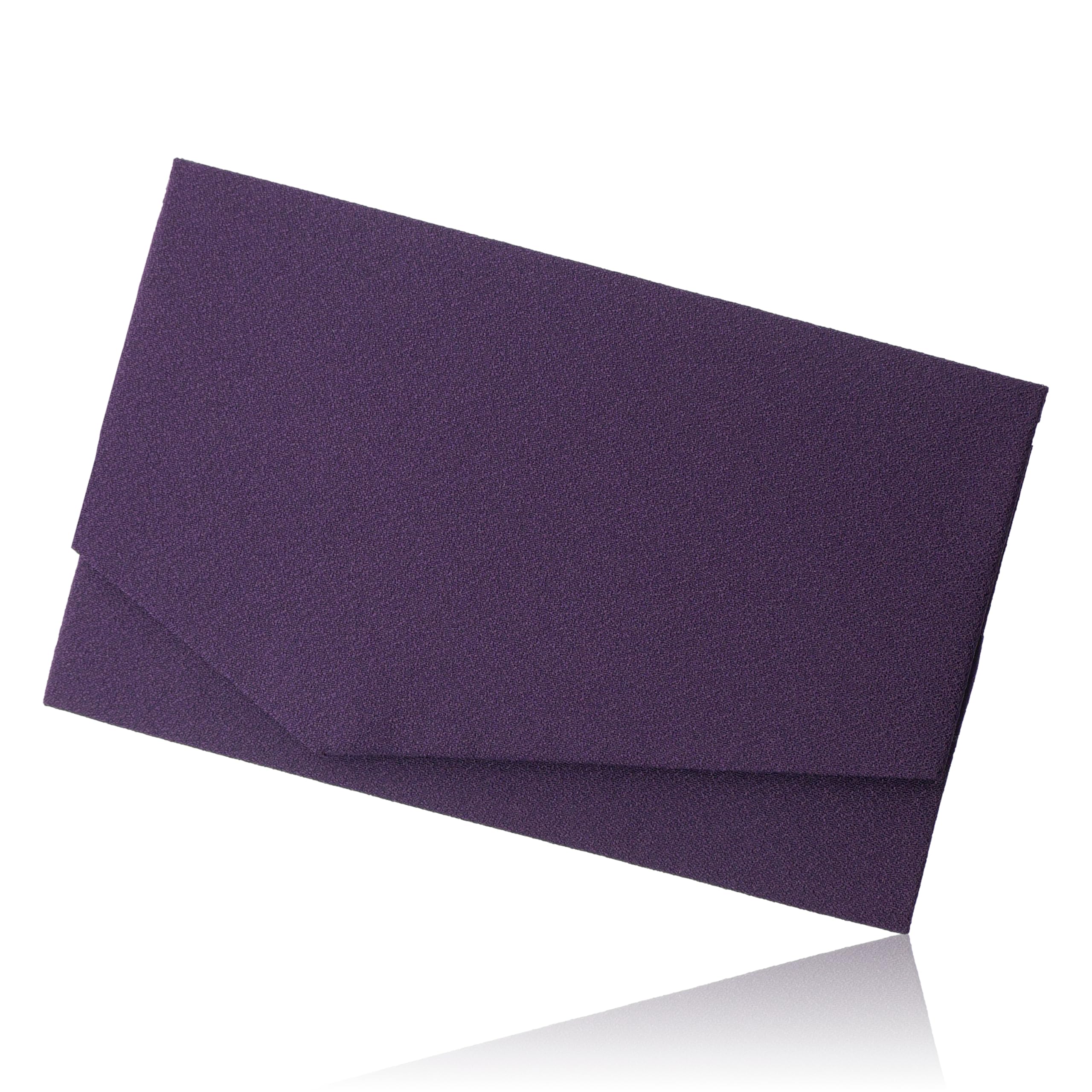 [Style Fukusa] DOA05 Fukusa For Celebratory and Funeral Occasions, Weddings, Handmade Kyoto Nashiji Weave, Made in Japan by Skilled Artisans, Purple : Home & Kitchen