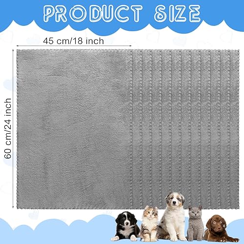 Miniatura 2 de Thyle 12 almohadillas lavables para orina reutilizables para entrenamiento de perros, almohadillas impermeables para cachorros a granel,