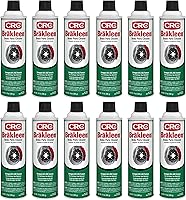 CRC Brakleen Non-Chlorinated Brake Parts Cleaner, 14 oz Aerosol (12-Pack) - Fast-Drying, Residue-Free Formula