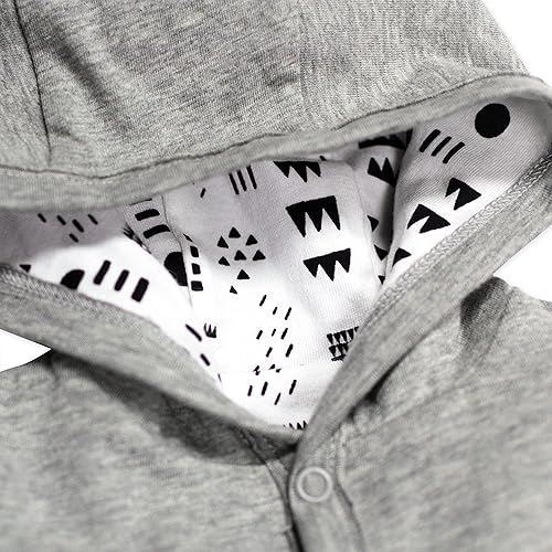 Miniatura 4 de HonestBaby Baby Sudadera reversible de algodón orgánico