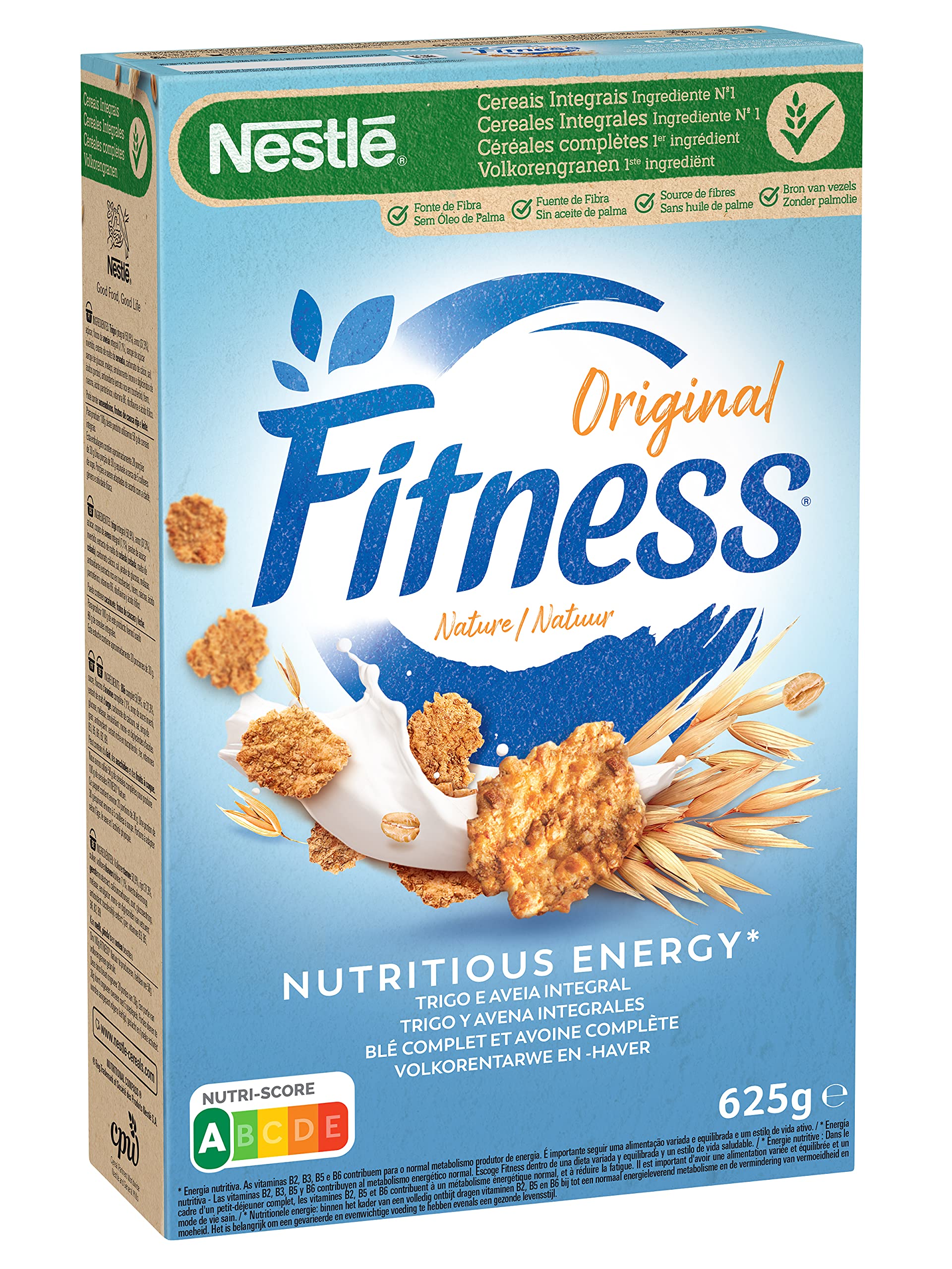 Cereales Nestlé Fitness Original, 10 paquetes de 625g