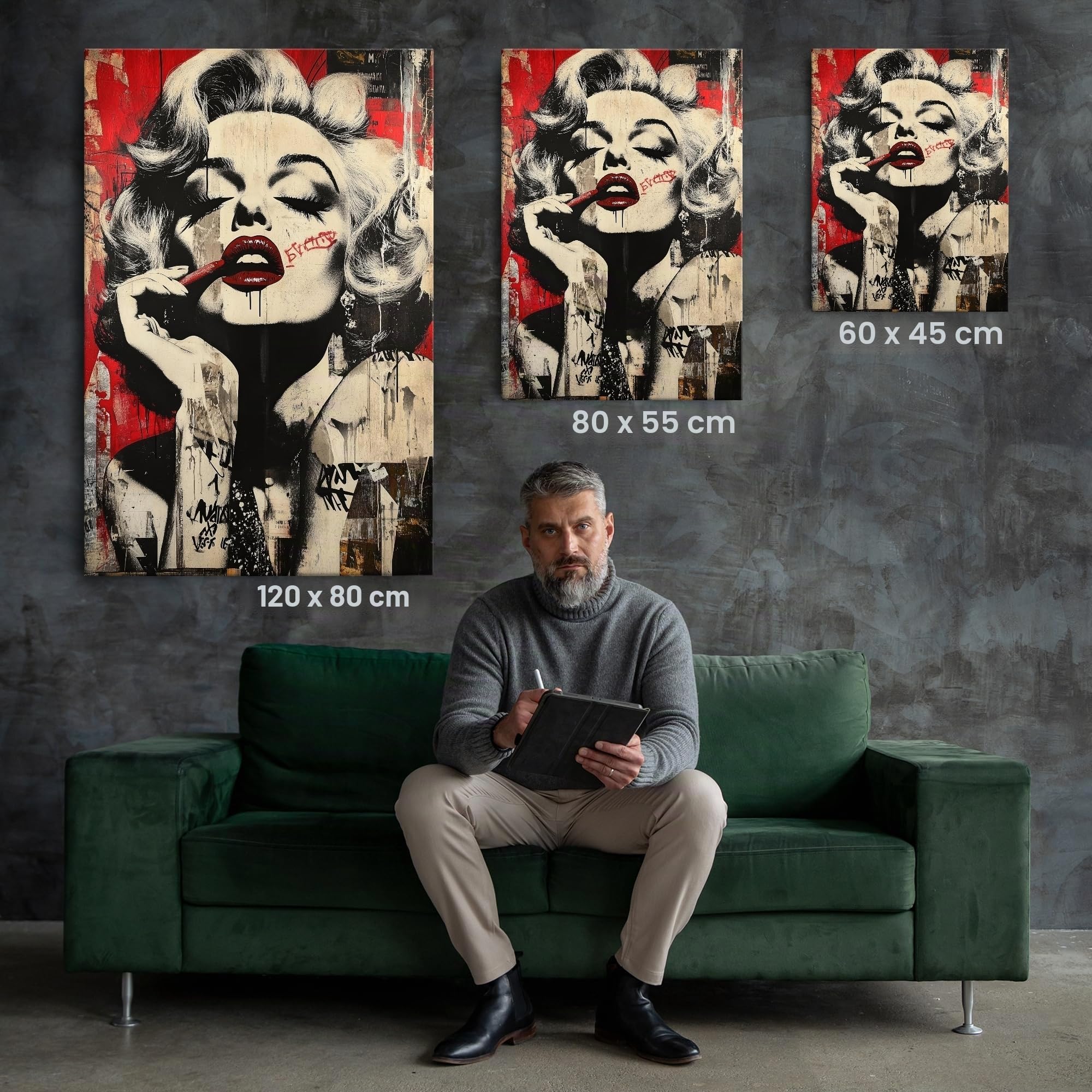 Artmazing | Bild bunt | S-Art Bilder | Modernes Wandbild XXL | Wohnzimmer Wanddeko | Leinwandbild Deko | Bild Leinwand XXL | buntes Poster für Wand