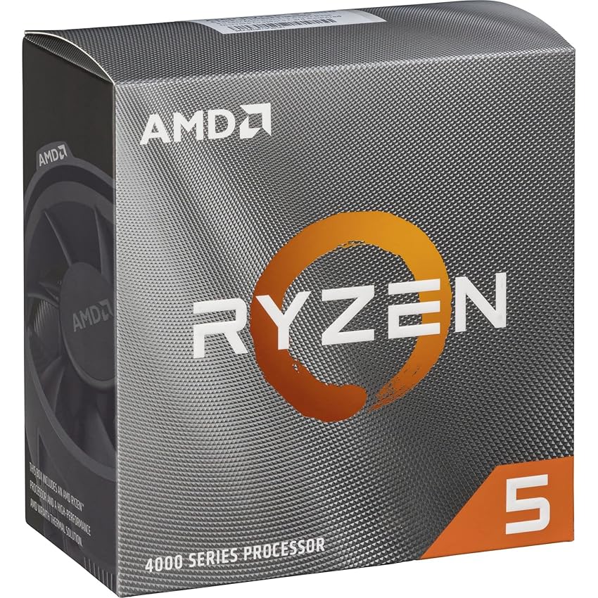 Immagine del prodotto Amd Processore Desktop Ryzen 5 4500, 6 Core/12 Thread, 11 Mb Di Cache, Nero
