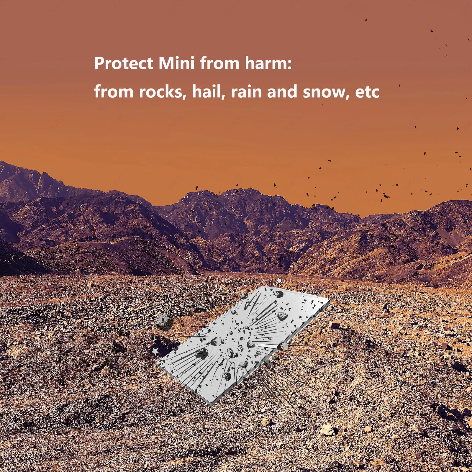 Starlink gen3 Protector, Starlink GEN 3 Accessories PC Cover, Protective Shell for Starlink Gen 3 Dish,Thick Acrylic Protect Dish from Falling Rocks