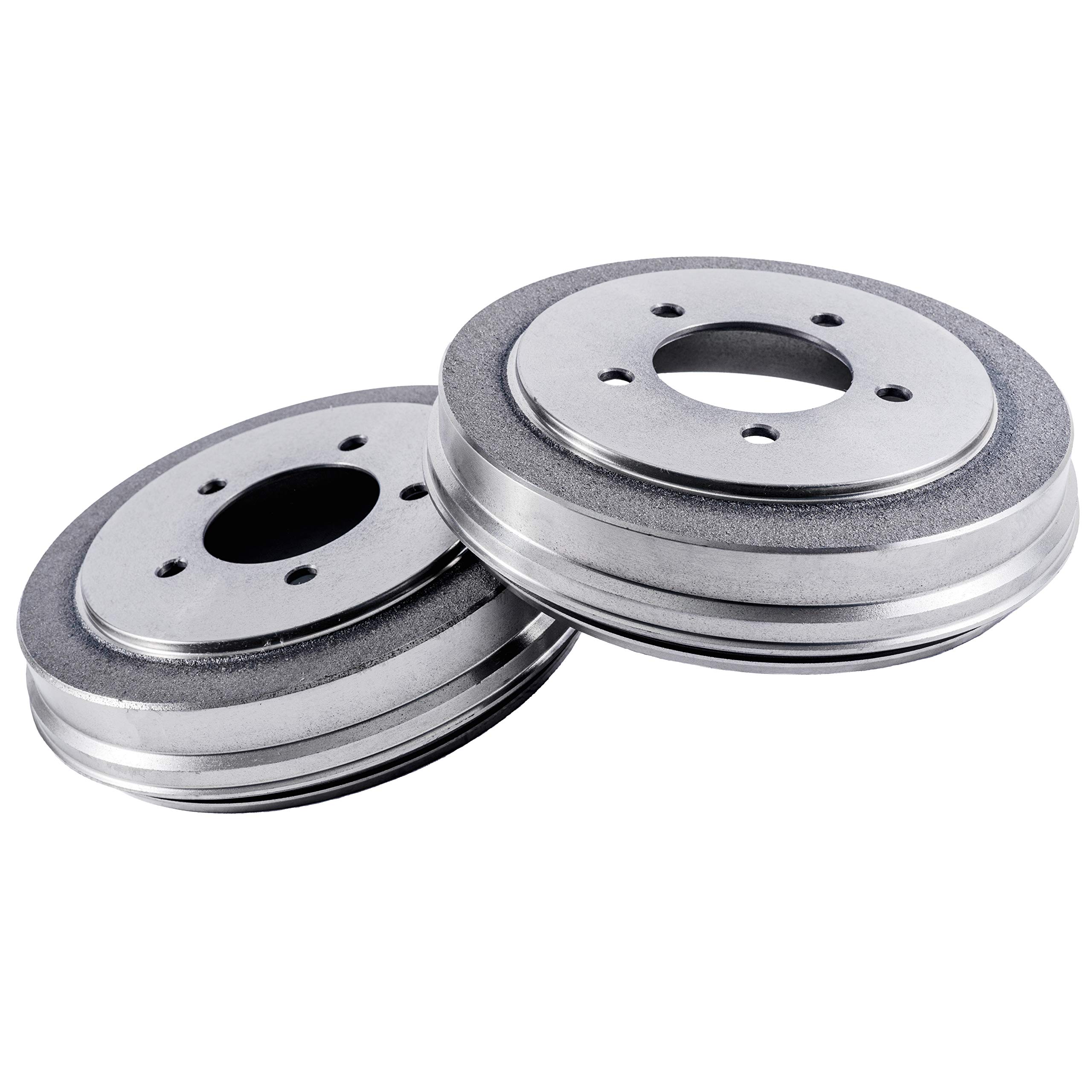 Detroit AxleRear Brake Drums Replacement for 2003-2008 Pontiac Vibe Toyota Matrix - 2pc Set