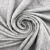 Vista 44 de EOVEA - Tela de algodón y elastano por yarda - Tejido de jersey elástico en 4 direcciones - Tela de camiseta de elastano y algodón - Ligero