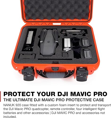 Miniatura 115 de Nanuk Estuche rígido impermeable con inserto de espuma para DJI Air 2S Fly More Combo - Naranja 915-MAVIA2S3 Anaranjado,Graphite,Verde